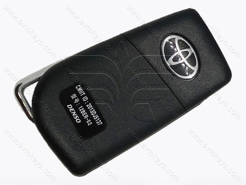 Викидний ключ Toyota Camry, Corolla, 315 MHz, HYQ12BFB, 8A (H chip), 3+1 кнопки, лезо TOY48
