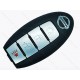 Смарт ключ Nissan Rogue 17-18, Америка, 433 MHz, KR5S180144106, PCF7953M/ Hitag Aes/ ID4A, 3+1 кнопки, OEM