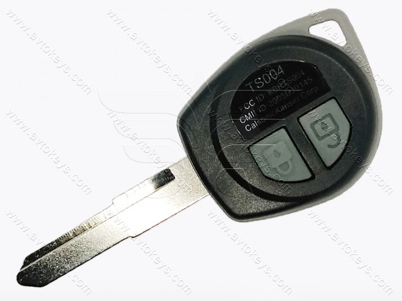 Ключ Suzuki Alto, SX4, 433 Mhz FSK, 7936/ID46, 2 кнопки, лезо HU133