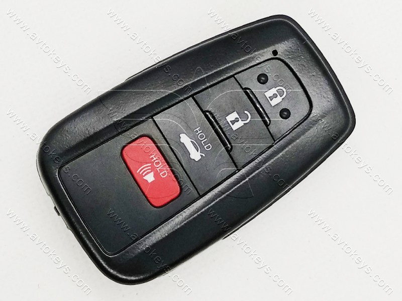 Смарт ключ Toyota Camry, Camry Hybrid, 315Mhz, HYQ14FBC Pg1: A9, H-chip, 3+1 кнопки