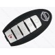 Смарт ключ Nissan Pathfinder Platinum, 433 MHz, KR5S180144014, PCF7953X/ Hitag 3/ ID47, 4+1 кнопки
