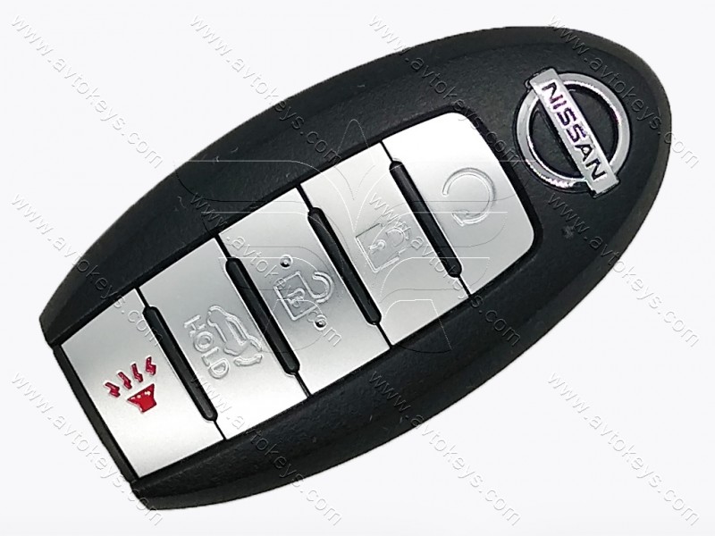 Смарт ключ Nissan Rogue, 433 MHz, KR5TXN4, NCF29A1M/ Hitag Aes/ ID4A, 4+1 кнопки