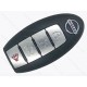 Смарт ключ Nissan Altima, 433 Mhz, KR5S180144014, PCF7953X/ Hitag 3/ ID47, 3+1 кнопки