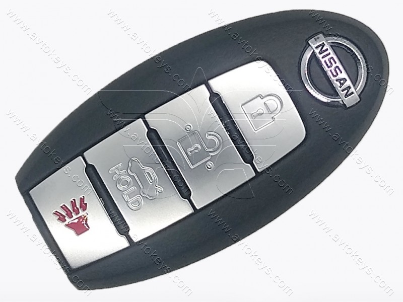 Смарт ключ Nissan Altima, 433 Mhz, KR5S180144014, PCF7953M/ Hitag Aes/ ID4A, 3+1 кнопки