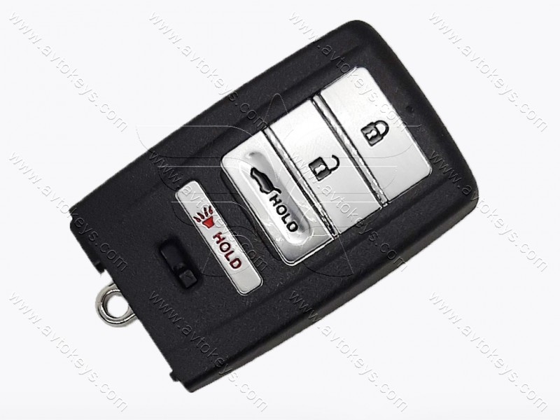 Смарт ключ Acura MDX, RDX, 315 MHz, KR5V1X, NCF2951X/ Hitag 3/ ID47, 3+1 кнопки