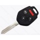Ключ Subaru Tribeca, 315 Mhz, CWTWB1U811, ID4D-62, 3+1 кнопки, лезо NSN14