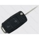 Викидний ключ Volkswagen, Skoda, Seat, 433 Mhz, 1J0 959753 AG, ID48, 2 кнопки