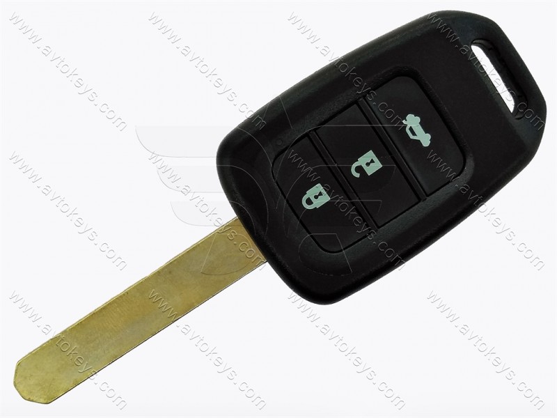 Ключ Honda Accord, Crider, City, BR-V, Сіvic, 433 Mhz, PCF7961X/ Hitag 3/ ID47, 3 кнопки