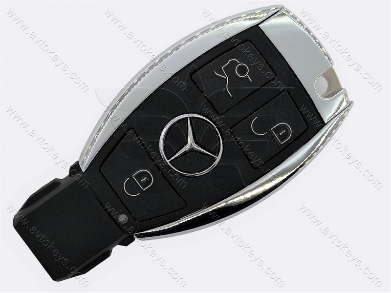 Смарт ключ Mercedes all models, 433 Mhz, NEC chip, 3 кнопки