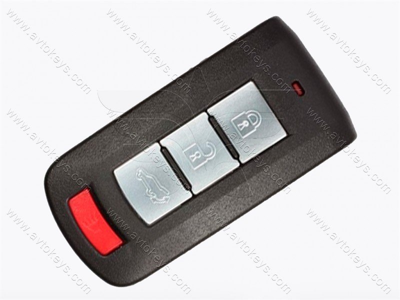 Смарт ключ Mitsubishi Outlander, 315 Mhz, OUC644M-KEY-N, PCF7952A/ Hitag 2/ ID46, 3+1 кнопки