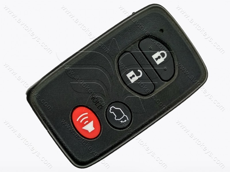 Смарт ключ Toyota Venza, 315Mhz, HYQ14ACX Pg1:98, G-chip, 3+1 кнопки