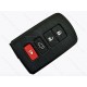 Смарт ключ Toyota Land Cruiser, для Близького Сходу, Саудівської Аравії, ОАЕ, 433 Mhz, BH1EW Pg1:A8, H-chip, 3+1 кнопки