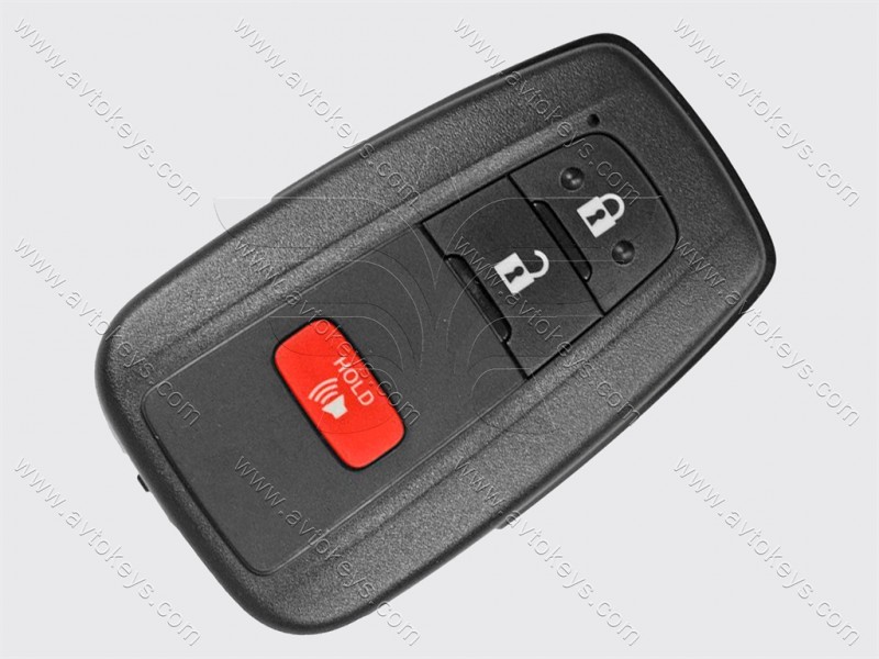 Смарт ключ Toyota C-HR, 315Mhz, MOZBR1ET Pg1: A9, H-chip, 2+1 кнопки