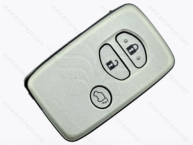 Смарт ключ Toyota Highlander, Kluger, Європа, 433Mhz, B77EA Pg1: 98, G-chip, 3 кнопки