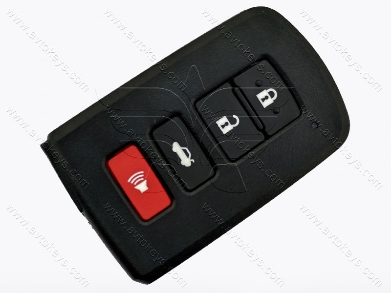 Смарт ключ Toyota Camry, Avalon, Corolla, Aurion, Європа, 433Mhz, BA4EQ Pg1: 88, H-chip, 3+1 кнопки