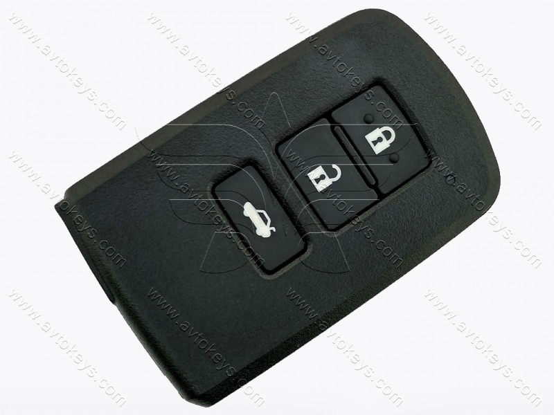 Смарт ключ Toyota Corolla, Camry, Altis, 433Mhz, BA2EQ Pg1: 88, H-chip, 3 кнопки