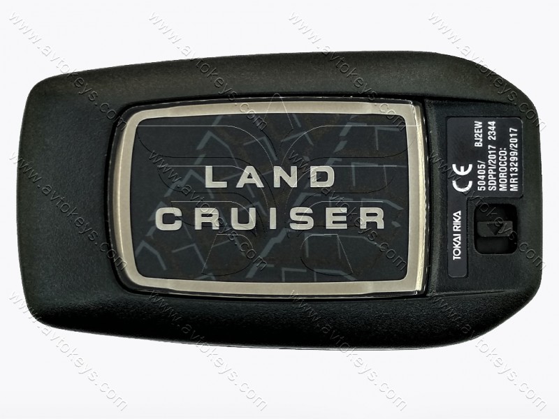 Смарт ключ Toyota Land Cruiser, 433Mhz, BJ2EW Pg1: A8, H-chip, 2 кнопки