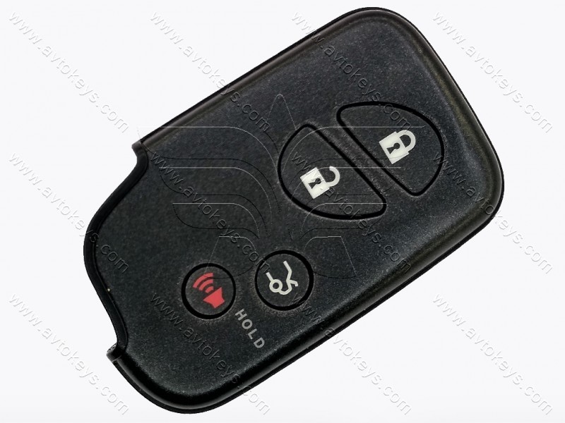 Смарт ключ Lexus ES350, IS250, IS350, IS C, IS F, 315 МГц, HYQ14AEM Pg1:98, G-chip, 3+1 кнопки