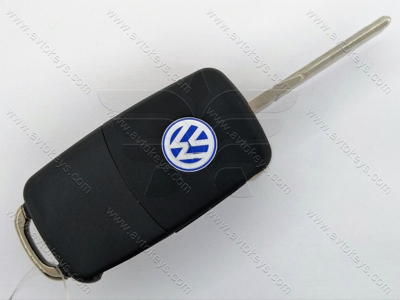 Викидний ключ Volkswagen, Skoda, Seat, 433 Mhz, 1J0 959 753 СТ, ID48, 2 кнопки