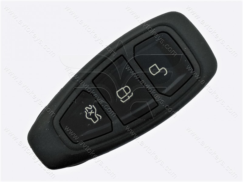 Смарт ключ Ford Focus, Fiesta, C-Max та інші, 433 Mhz, KR55WK48801, 4D-63 80bit, 3 кнопки