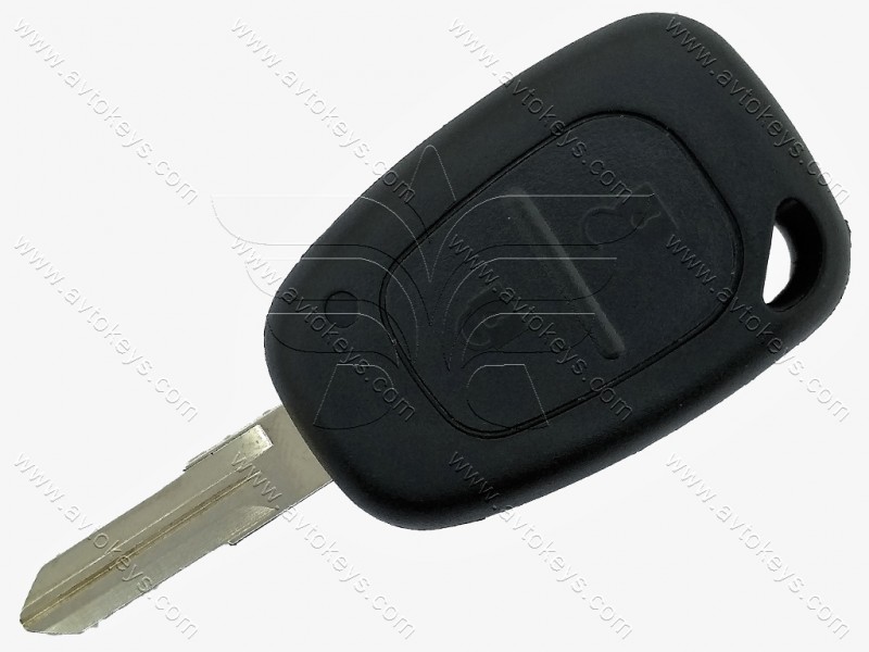 Ключ Renault Traffic, Master та інші, 433 Mhz, ID46/PCF7946, 2 кнопки, лезо VAC102