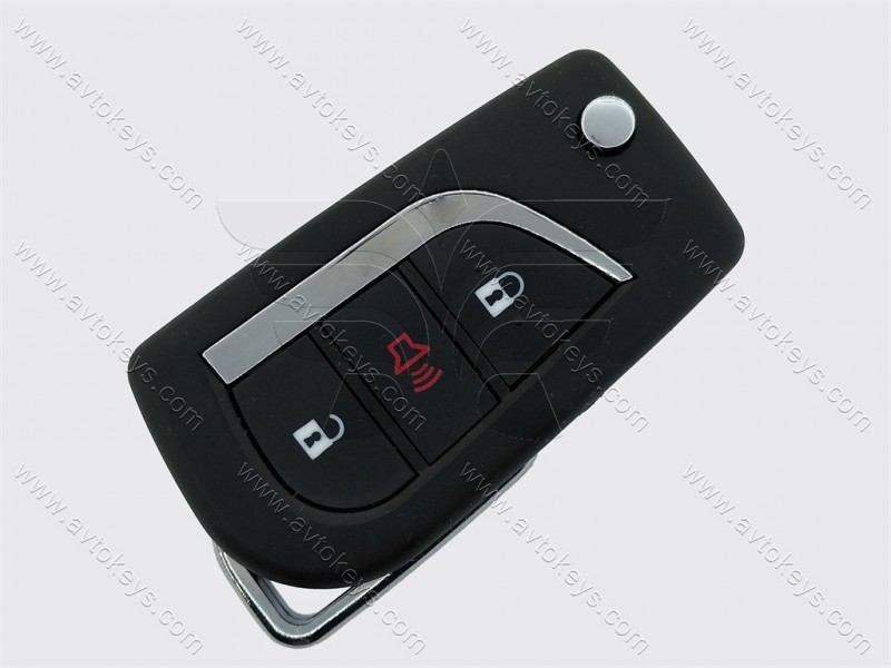 Викидний ключ Toyota Corolla iM, Camry, 315 MHz, HYQ12BFA, 8A (H chip), 2+1 кнопки, лезо TOY48