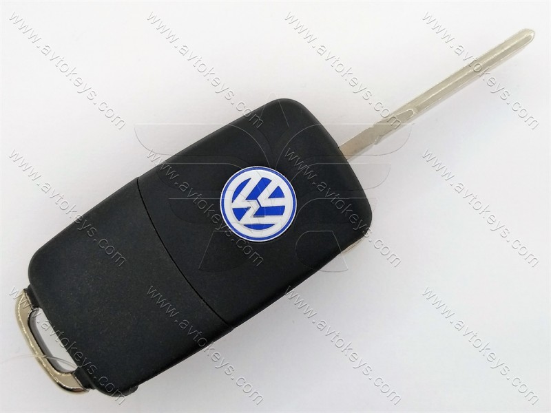 Викидний ключ Volkswagen, Skoda, Seat, 433 Mhz, 1J0 959 753 N, ID48, 2 кнопки