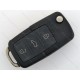 Викидний ключ Volkswagen Golf, Jetta, GTI та інші, 315 Mhz, 1K0 959 753 H, ID48, 3+1 кнопки