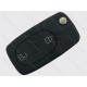 Викидний ключ Audi A3, A4, A6, 433 Mhz, 4D0 837231 R, ID48, 2 кнопки