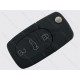 Викидний ключ Audi A3, A4, A6, A8, TT, 433 Mhz, 4D0 837231 A, ID48, 3 кнопки