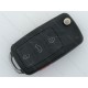 Викидний ключ Audi A8, 315 Mhz, PCF7946, 3+1 кнопки