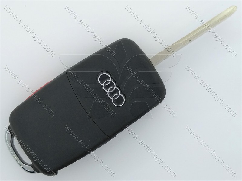 Викидний ключ Audi A8, 433 Mhz, PCF 7946, 3+1 кнопки