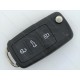 Викидний ключ Volkswagen, Skoda, Seat, 433 Mhz, ID48, 5K0 837 202 AD, 3 кнопки, OEM