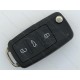 Викидний ключ Volkswagen Golf, Jetta, Tiguan та інші, 433 Mhz, 5K0 837202 AJ, ID48, 3 кнопки, Keyless GO,
