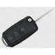 Викидний ключ Volkswagen Touareg, Phaeton, 433 Mhz, PCF7946A/ Hitag 2/ ID 46, 3+1 кнопки