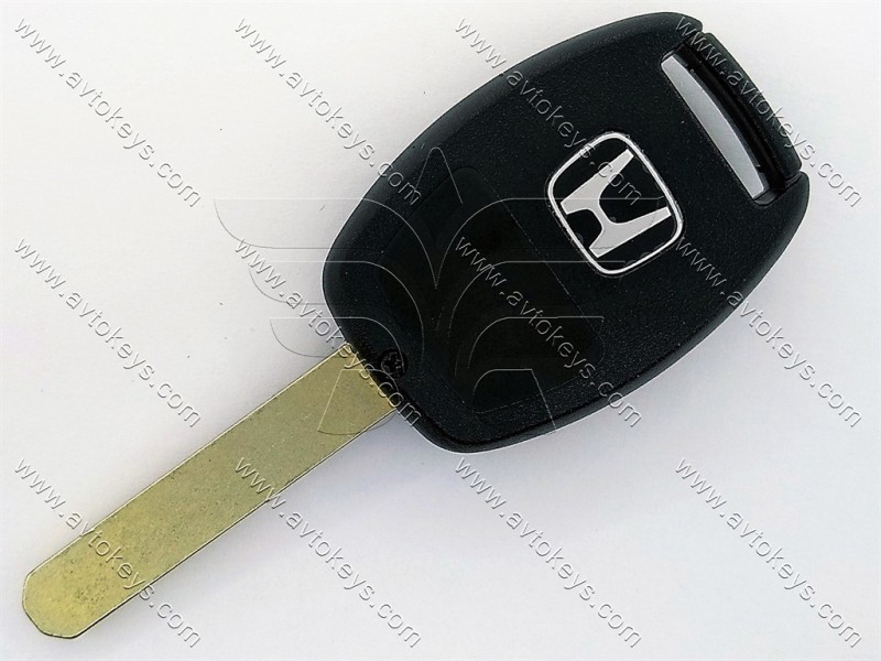 Ключ Honda Civic, 433 Mhz, PCF7961A/ Hitag 2/ ID46, 2 кнопки, лезо HON66