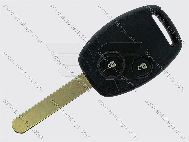 Ключ Honda Civic, 433 Mhz, PCF7961A/ Hitag 2/ ID46, 2 кнопки, лезо HON66