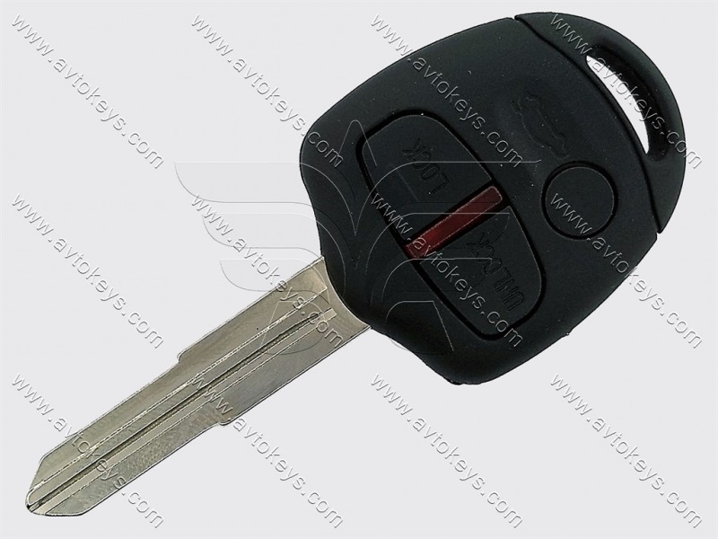 Ключ Mitsubishi Colt, Outlander, ASX та інші, 433 Mhz, 4D-61, 3 кнопки, лезо MIT11R