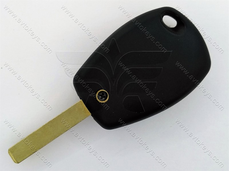 Ключ Dacia Duster, Logan, Sandero, 433 Mhz, PCF7961M/ Hitag AES/ ID4A, 3 кнопки, лезо VA2