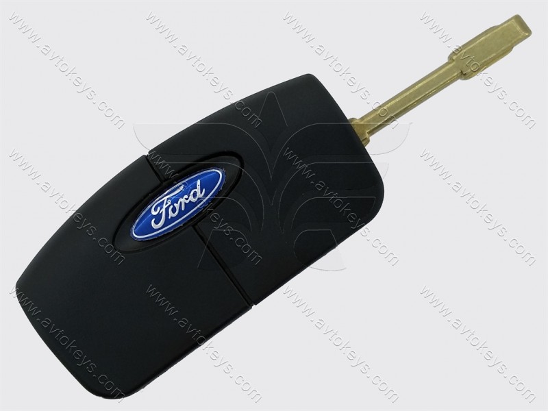 Викидний ключ Ford 433 Mhz, 4D-63 40bit, 3 кнопки, лезо FO21