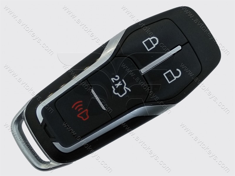 Корпус смарт ключа Ford Fusion, Explorer, Edge, Explorer, кнопки 3+1, без лого