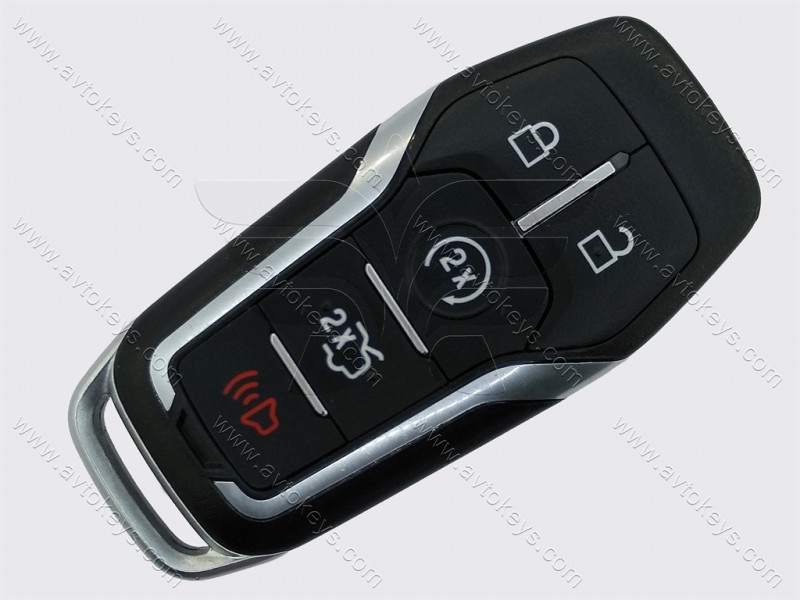 Смарт ключ Ford Fusion, Edge, Explorer, 902 Mhz, A2C31243300, PCF7953/ Hitag Pro, 4+1 кнопки