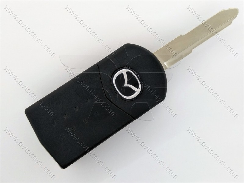 Викидний ключ Mazda 3, 6, 433 Mhz, 4D-63, Visteon 41528, 2 кнопки, лезо MAZ24R