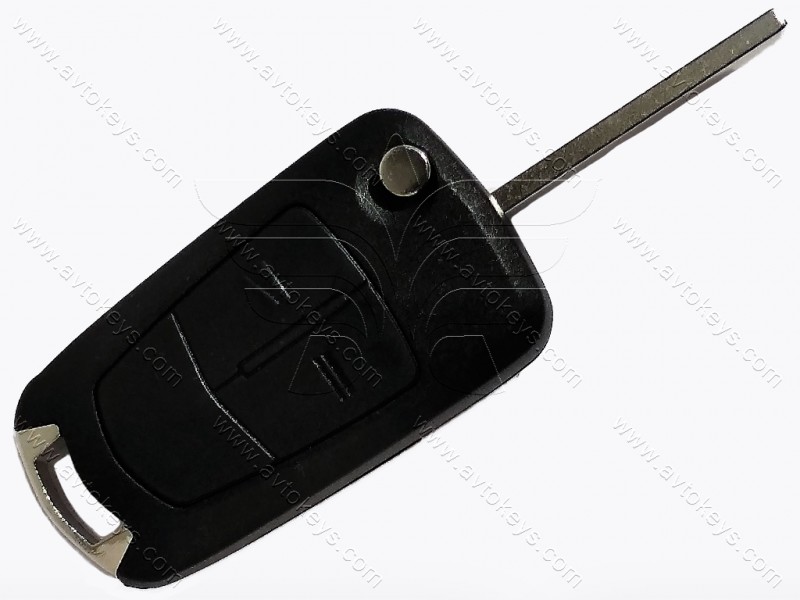 Викидний ключ Opel Vectra C, Signum, 434 Mhz, PCF7946A/ Hitag 2/ ID46, 2 кнопки, лезо HU100