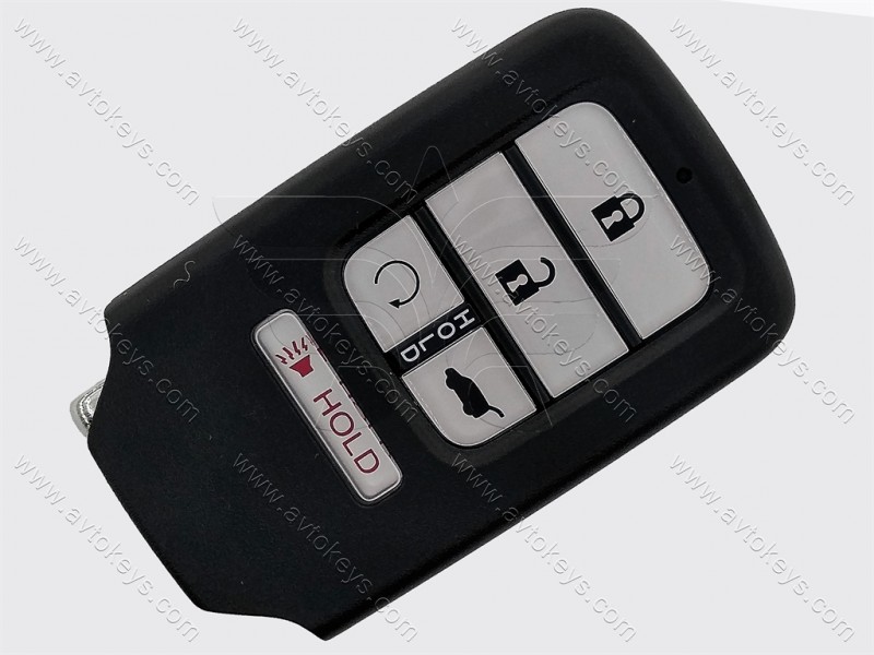 Смарт ключ Honda Pilot, Civic, CR-V, Америка, 433 MHz, KR5V2X V44, NCF2951X/ Hitag 3/ ID47, 4+1 кнопки