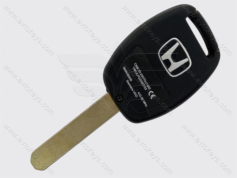 Ключ Honda Civic, Odyssey, 313.8 Mhz, N5F-S0084A, PCF7961A/ Hitag 2/ ID46, 2+1 кнопки