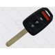 Ключ Honda Accord, Civic, 313.8 MHz, MLBHLIK6-1T, PCF7961X/ Hitag 3/ ID47, 3+1 кнопки, OEM