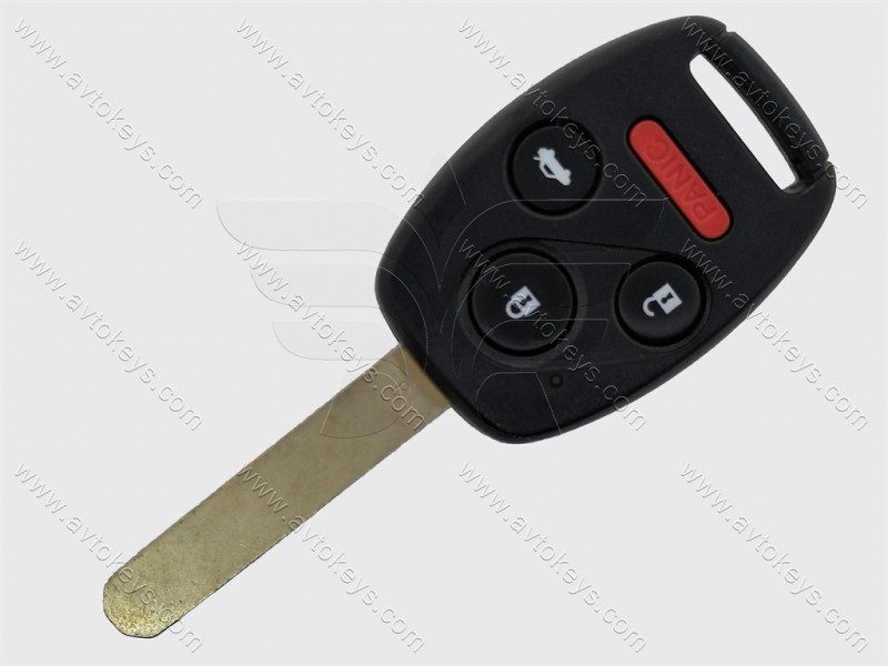 Ключ Honda Accord, Pilot, 313.8 Mhz, KR55WK49308, PCF7936A/ Hitag 2/ ID46, 3+1 кнопки