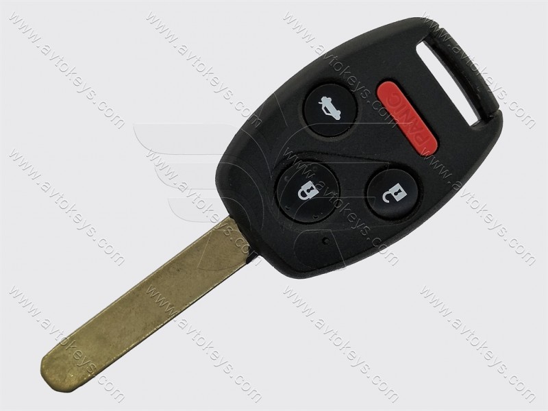 Ключ Honda Civic, 313.8 Mhz, N5F-S0084A, PCF7961A/ Hitag 2/ ID46, 3+1 кнопки
