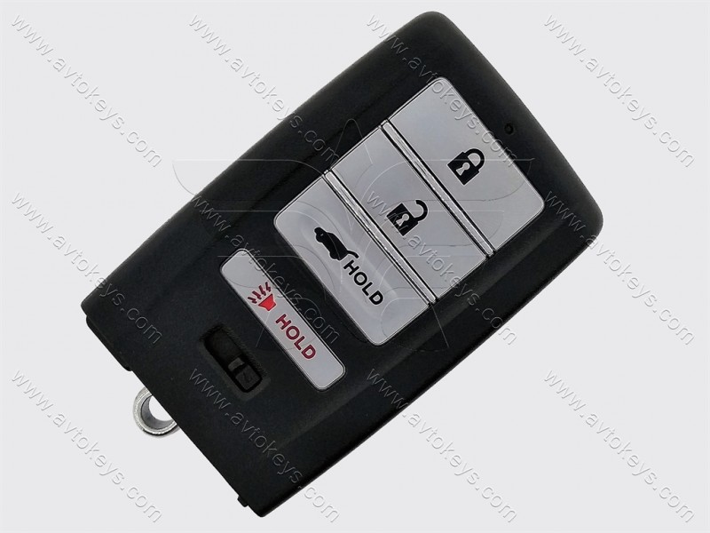 Смарт ключ Acura MDX, RDX, 315 МГц, KR5V1X, NCF2951X/ Hitag 3/ ID47, 3+1 кнопки, OEM